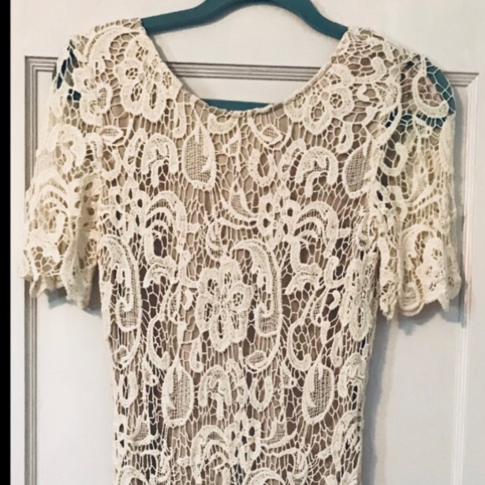 Midi Crochet Dress